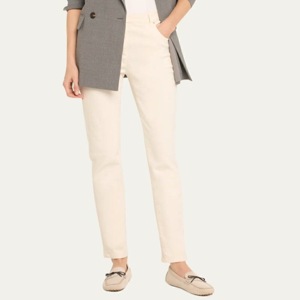 Brunello Cucinelli Extra Skinny Fit High Waist with 5 Pockets Made in Italy US 4